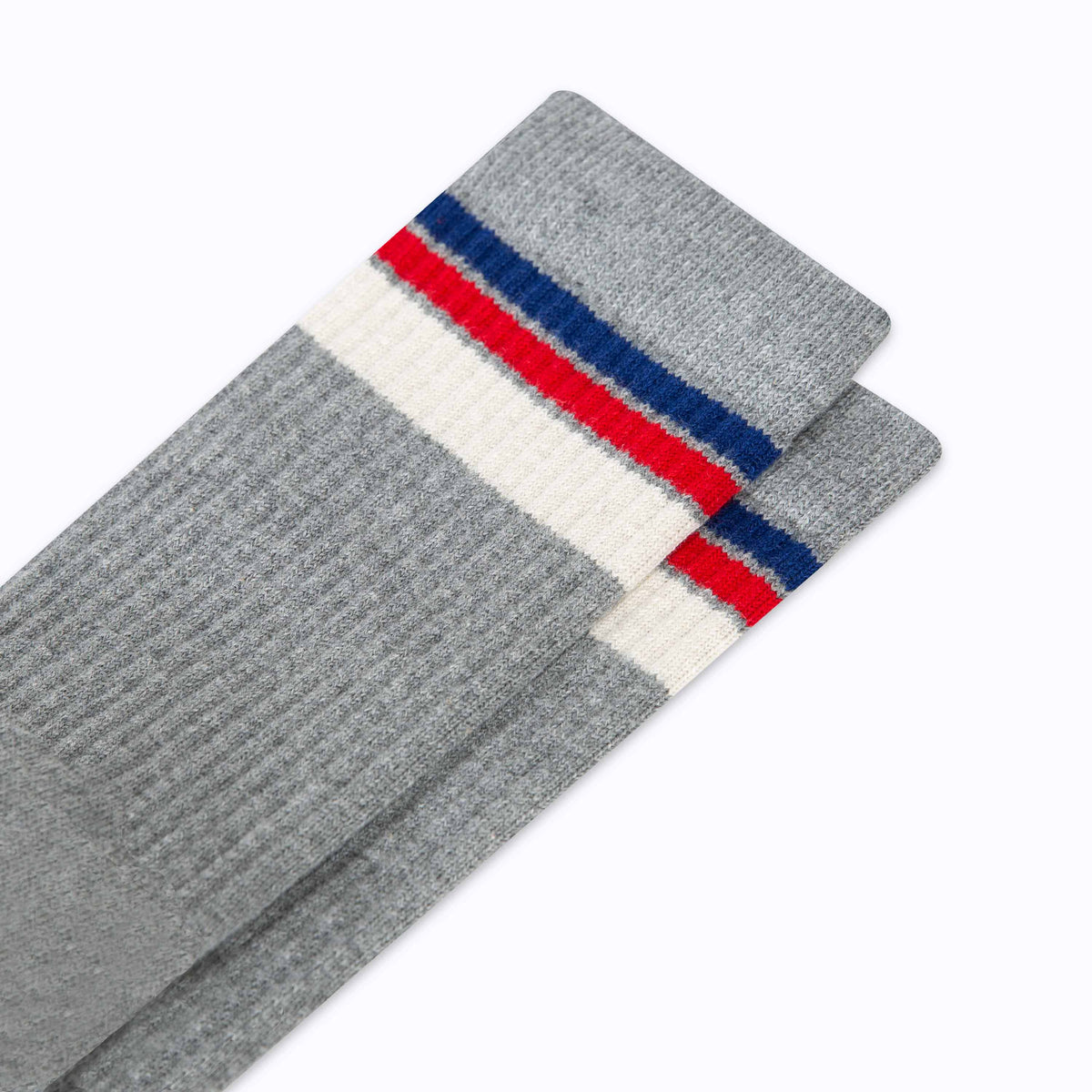 Combed Cotton Crew Socks - Varsity