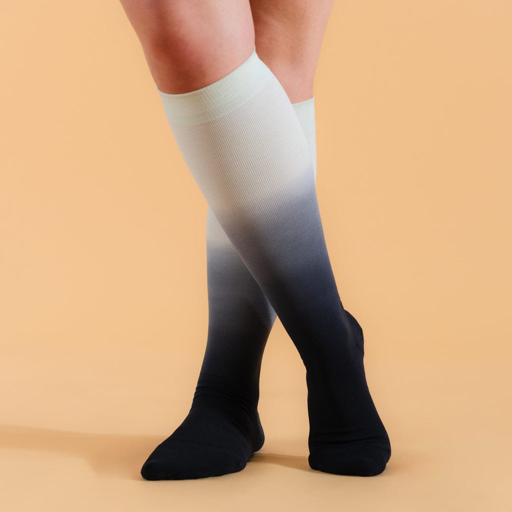 Knee-High Compression Socks - 3 Pack Mix (20-30 mmHg)