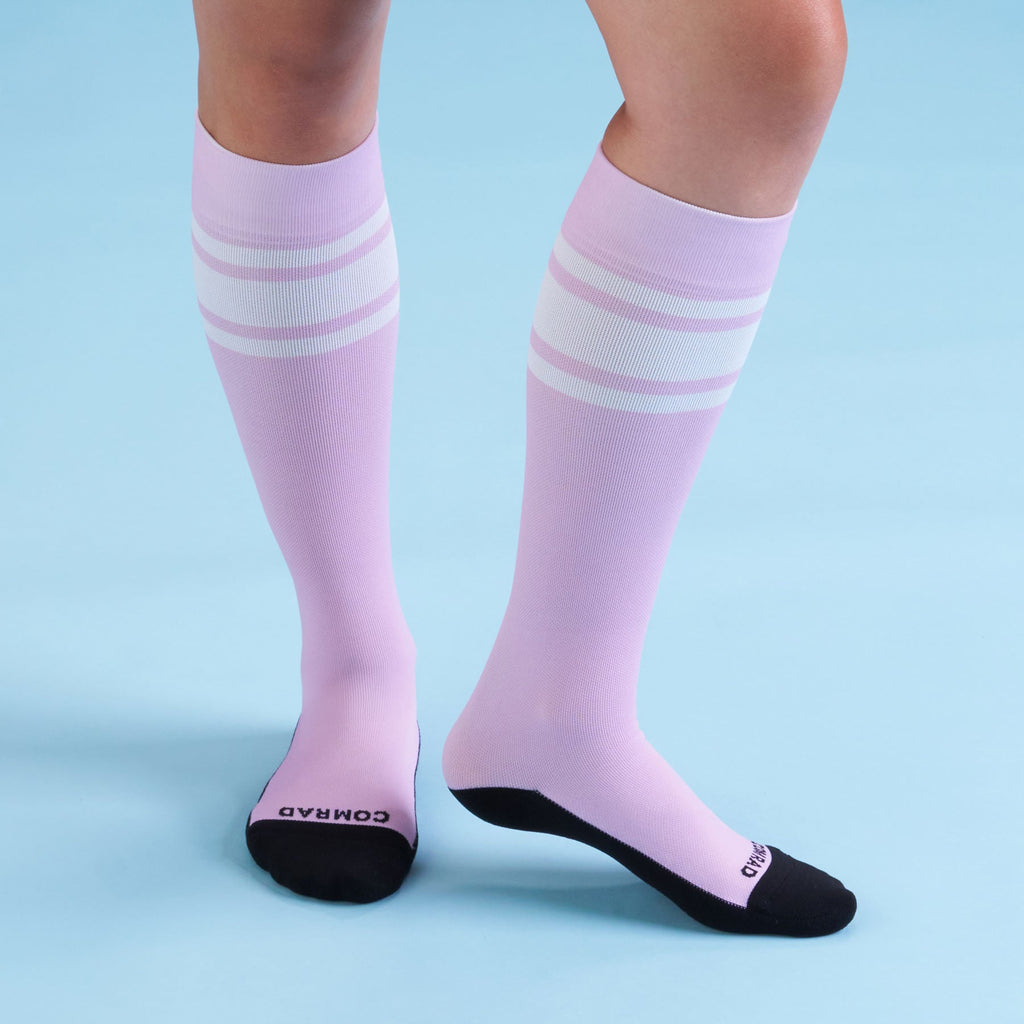 Knee-High Compression Socks Varsity - 4 Pack
