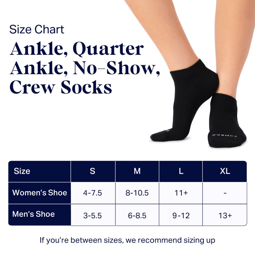 Combed Cotton No Show Socks - 9 Pack