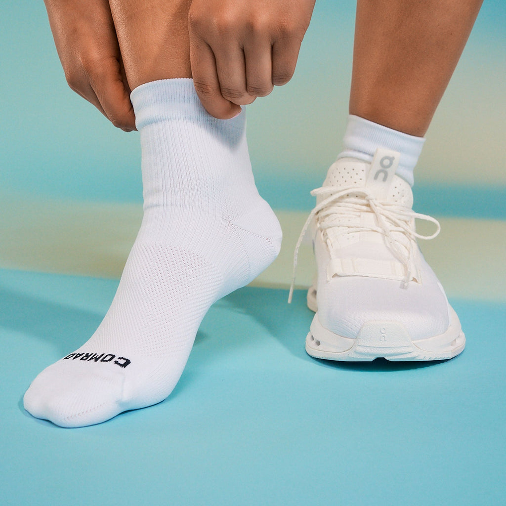 Quarter Ankle Compression Socks - 6 Pack