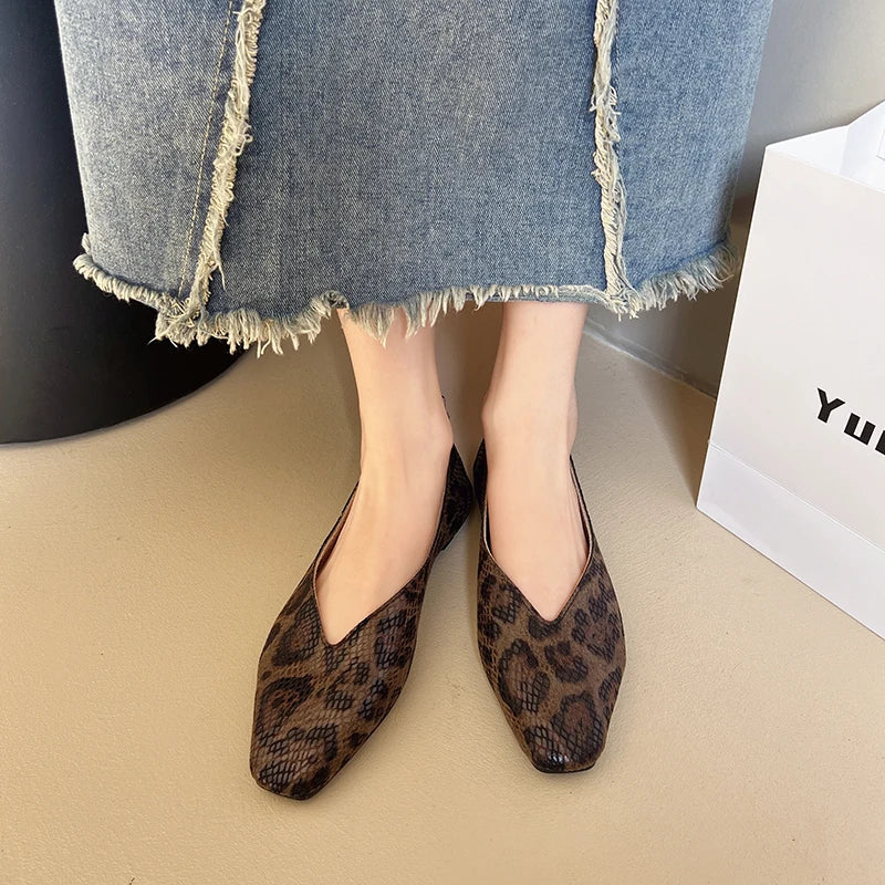 Seraph Square Toe Flats