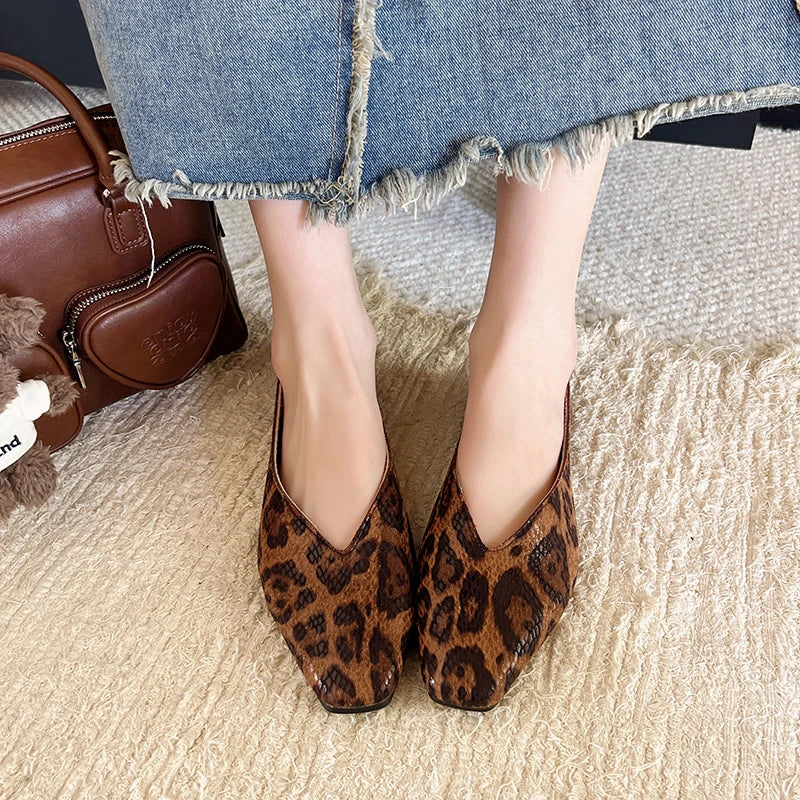 Seraph Square Toe Flats