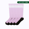 Knee-High Compression Socks Varsity - 4 Pack