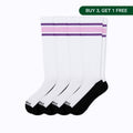 Knee-High Compression Socks Varsity - 4 Pack