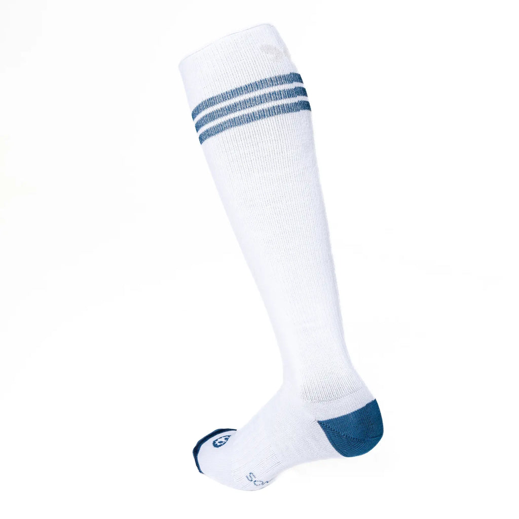 Vintage Roller Blanco Rayas Azul Talla M