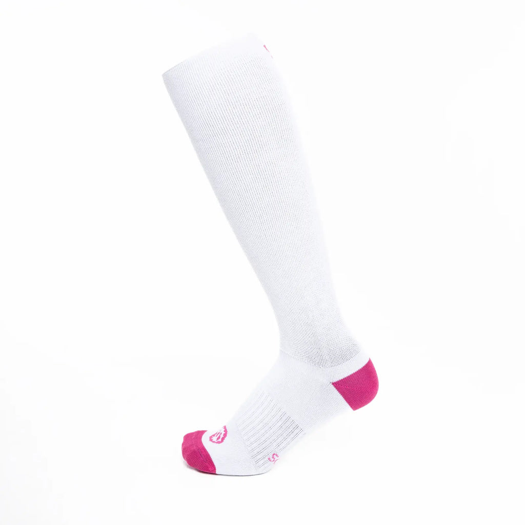Basic Blanco Fucsia