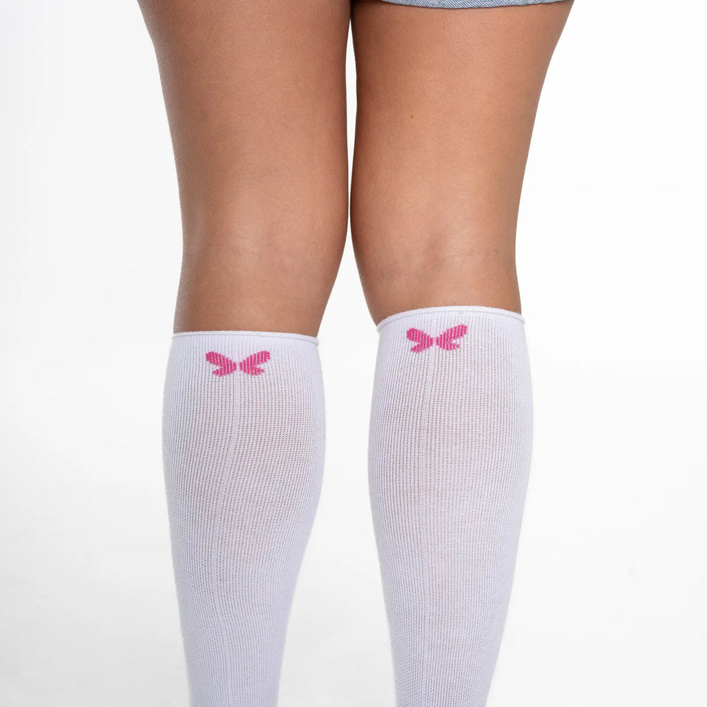 Basic Blanco Fucsia