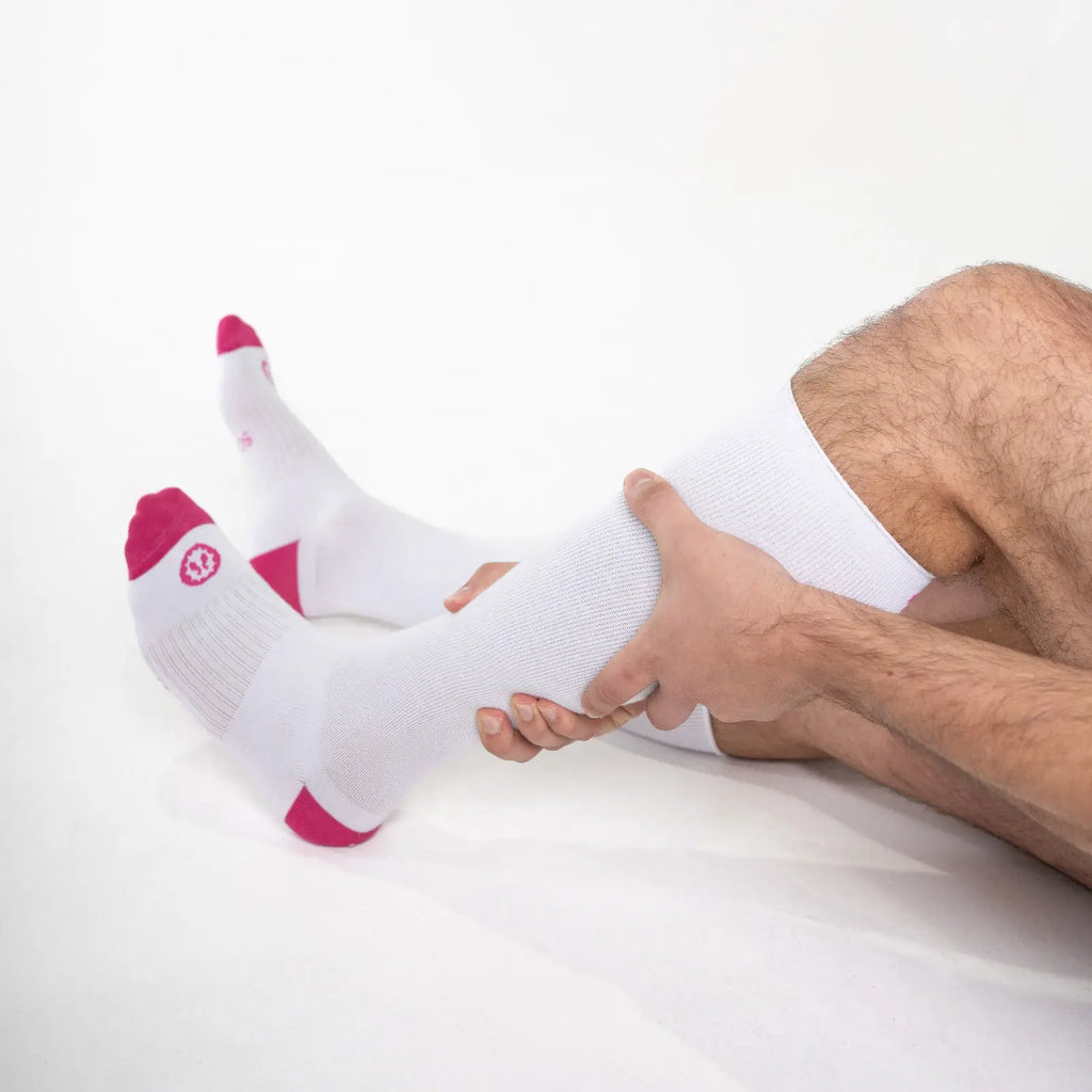 Basic Blanco Fucsia