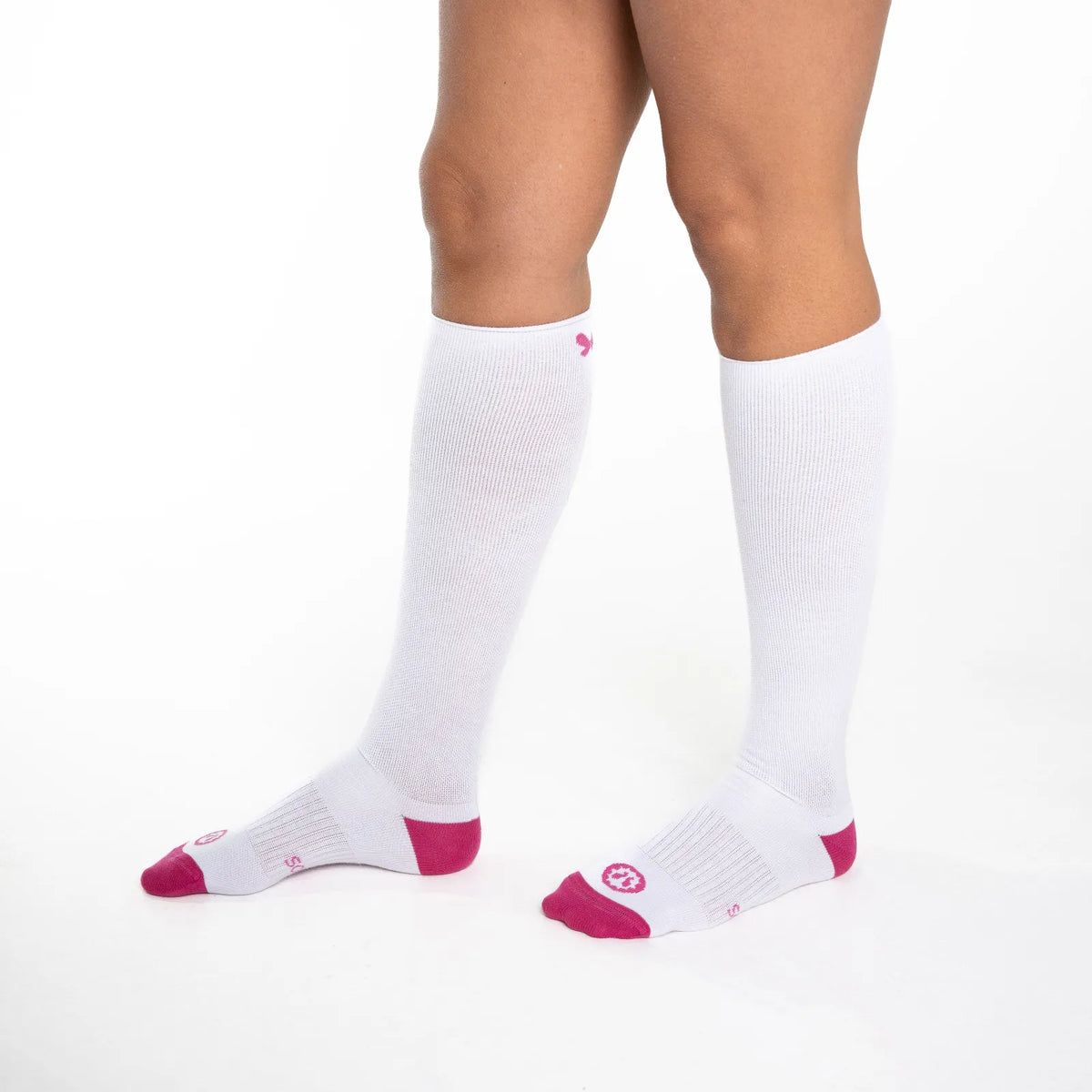 Basic Blanco Fucsia